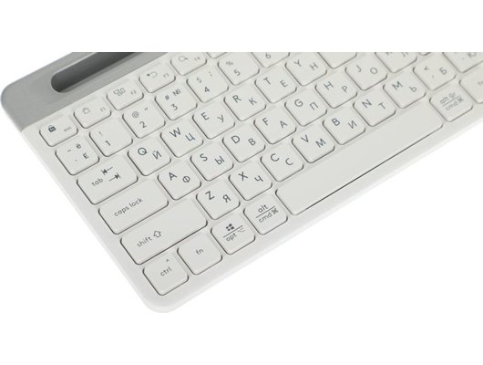 Клавиатура беспроводная A4Tech Fstyler FBK25 белый/серый (FBK25 WHITE)